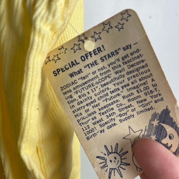 NWT Vintage Thomas yellow and blue overalls size 18months - Picture 7 of 7